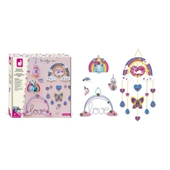 Janod Multiattività 6 Decorazioni Arcobaleno Fai-Da-Te