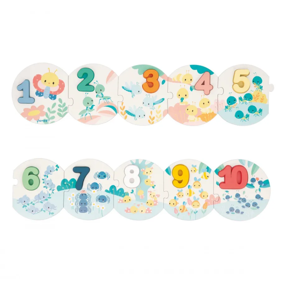 Janod Pure - Puzzle I Miei Primi Numeri