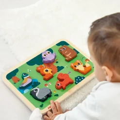 Janod Puzzle Chunky della foresta 7 pezzi