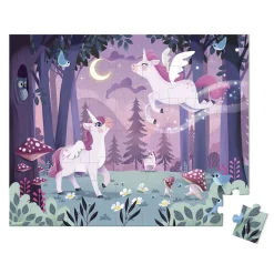 Janod Puzzle di 54 pezzi di unicorno