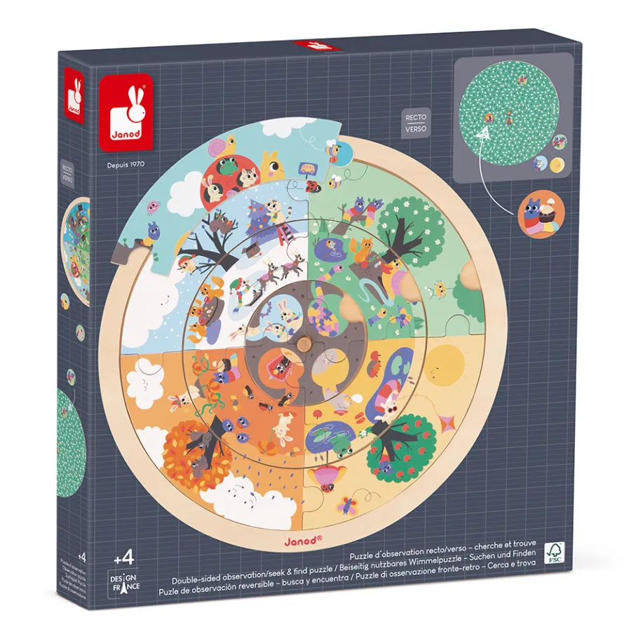 Janod Puzzle di osservazione - Giardino