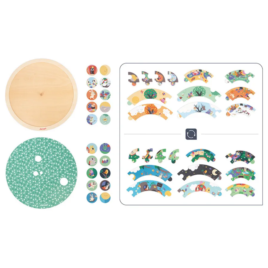 Janod Puzzle di osservazione - Giardino