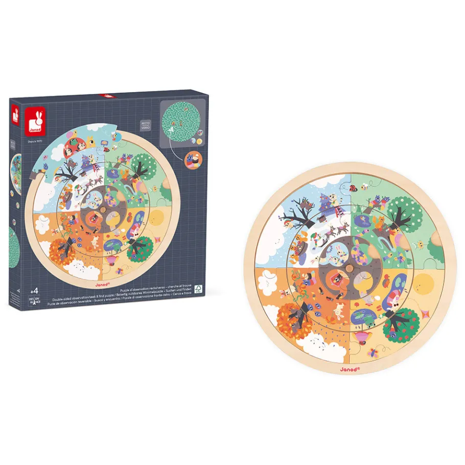 Janod Puzzle di osservazione - Giardino