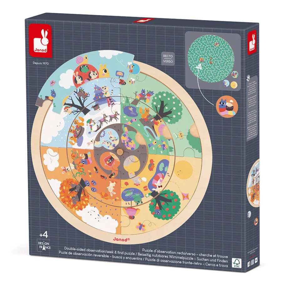 Janod Puzzle di osservazione - Giardino