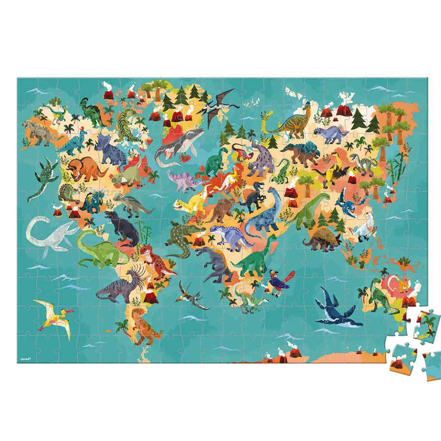 Janod Puzzle Educativo I Dinosauri