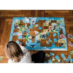 Janod Puzzle Educativo Gli Animali In Estinzione