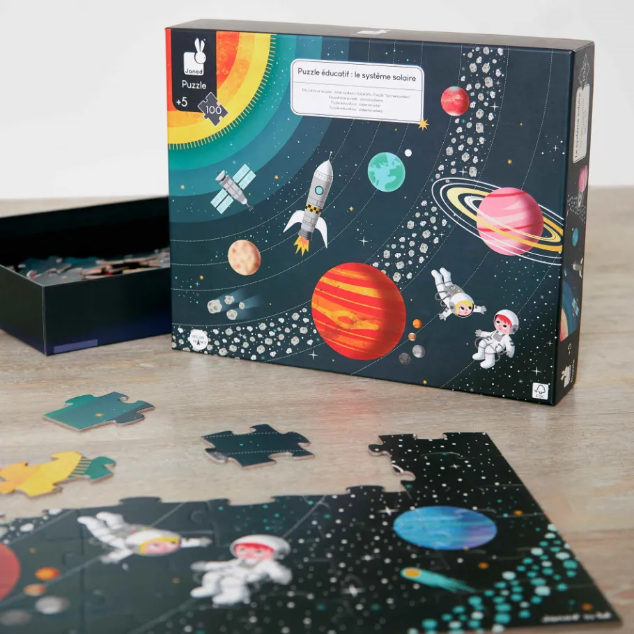 Janod Puzzle Educativo Sistema Solare