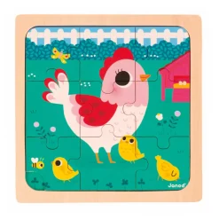 Janod Puzzle Gallina Henriette