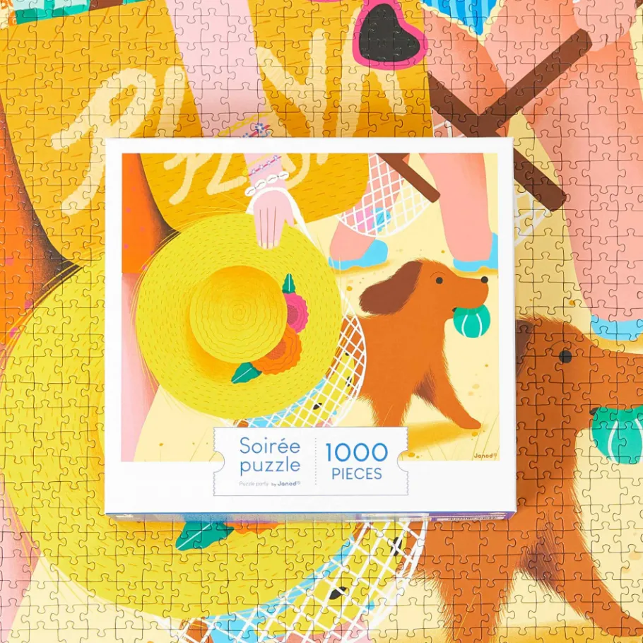 Janod Puzzle Gita al mare 1000 pezzi
