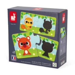 Janod Puzzle Gli animali e la loro ombra