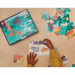 Janod Puzzle Panoramico 4 Stagioni - 36 Pz