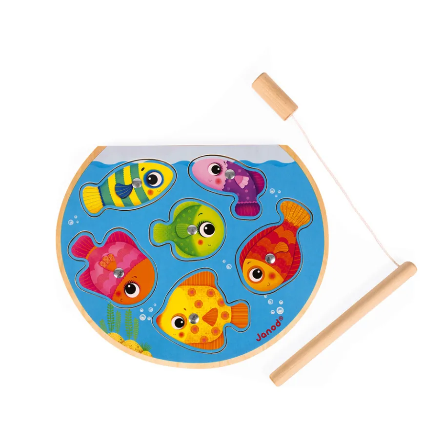 Janod Puzzle Speedy Fish (legno)