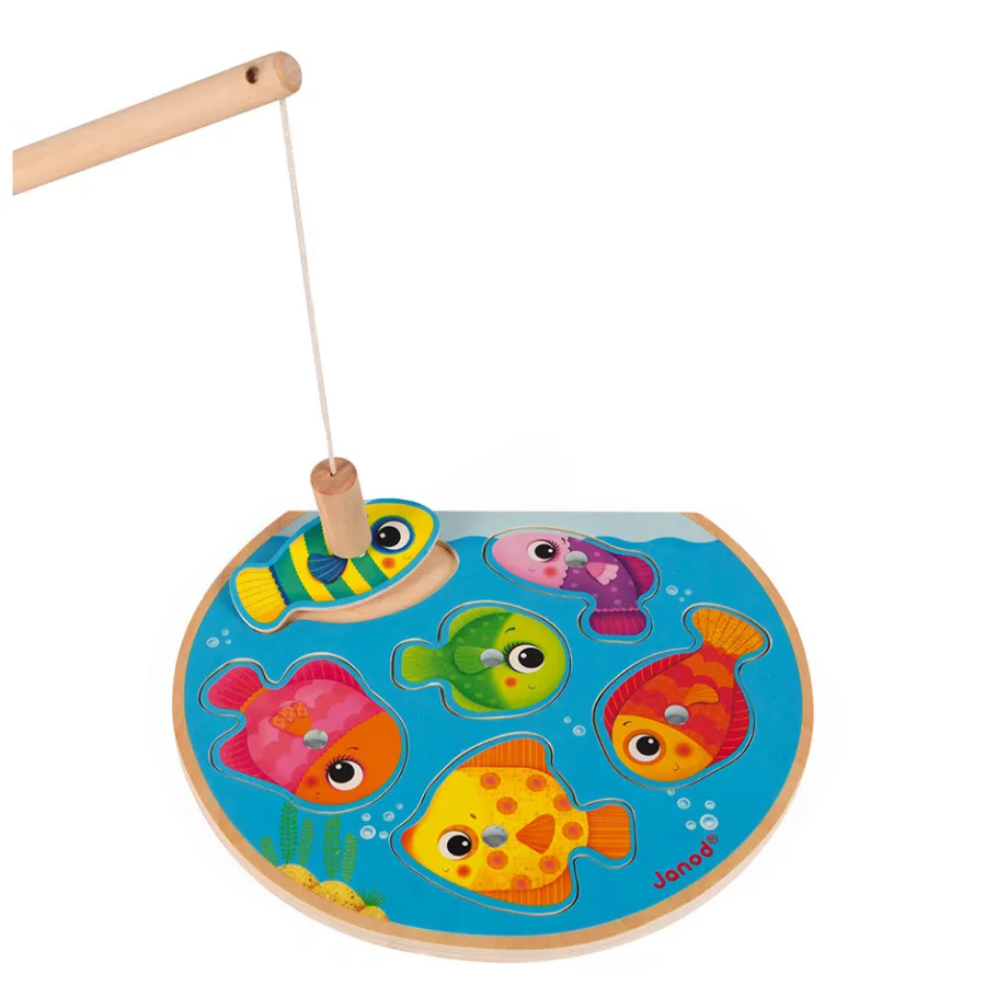 Janod Puzzle Speedy Fish (legno)