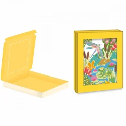 Janod Quadretti Dorati Pittura Ad Acquerello Giardino