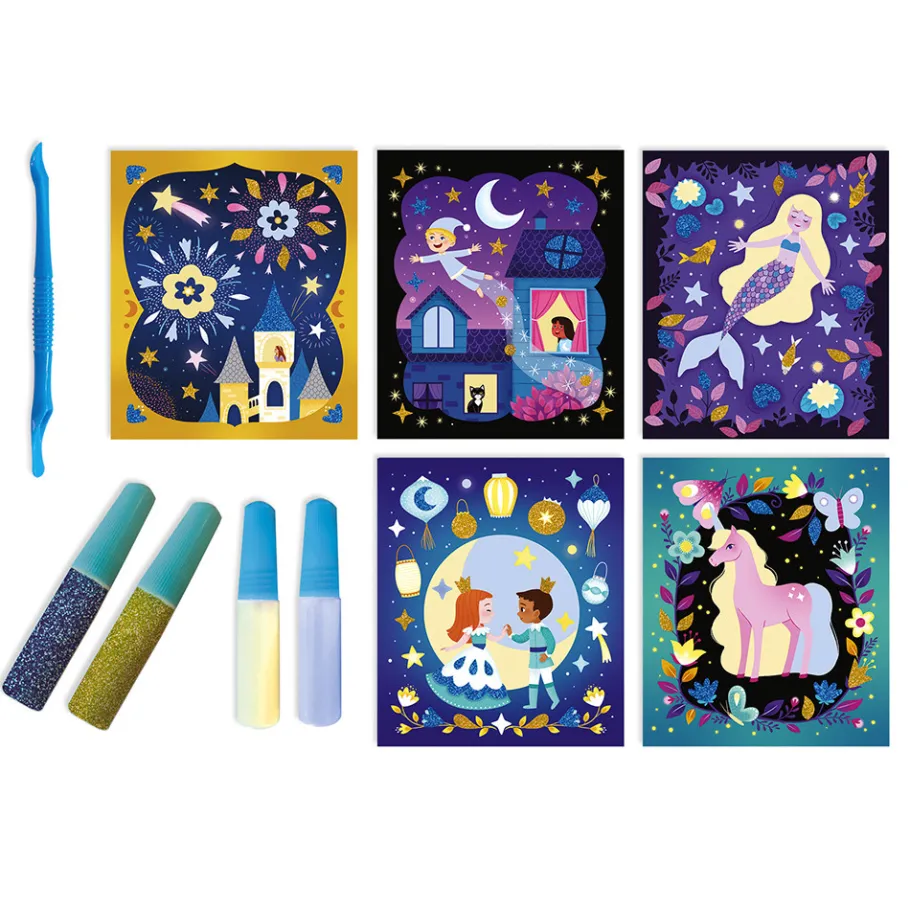 Janod Sabbia fosforescente e glitter « Notte magica »