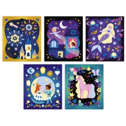 Janod Sabbia fosforescente e glitter « Notte magica »