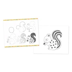 Janod Scatola da disegno creativa 20 modelli animali