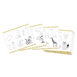 Janod Scatola da disegno creativa 20 modelli animali