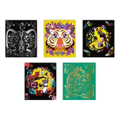 Janod Scratch art Animali del mondo