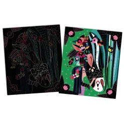 Janod Scratch art Cavalli e unicorni