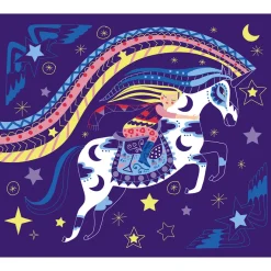 Janod Scratch art Cavalli e unicorni