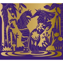 Janod Scratch art Cavalli e unicorni