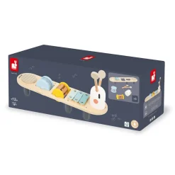 Janod Supporto per il risveglio sonoro di Sweet Cocoon Caterpillar