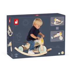 Janod Triciclo 2 in 1 a dondolo
