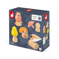 Janod Uccellini E Funghi Da Avvitare