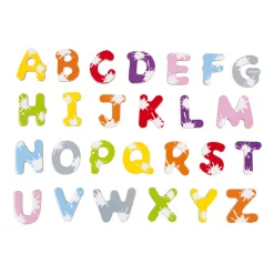 Janod Valigetta 52 Lettere Splash (legno)