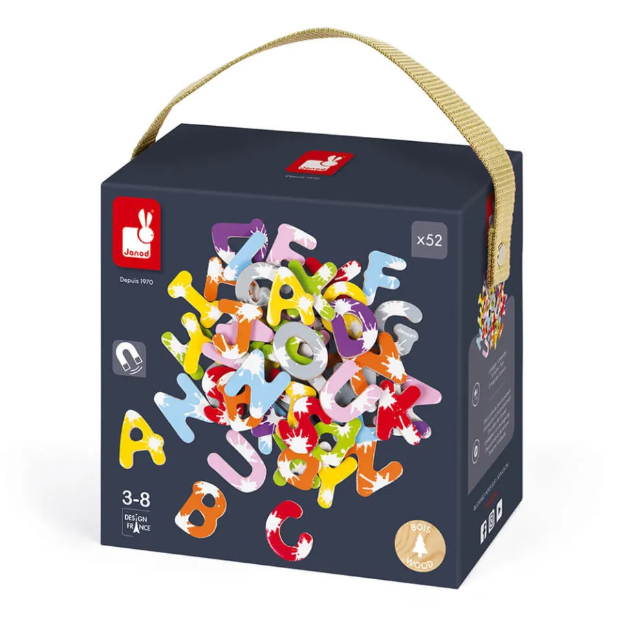 Janod Valigetta 52 Lettere Splash (legno)