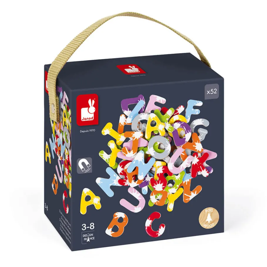 Janod Valigetta 52 Lettere Splash (legno)